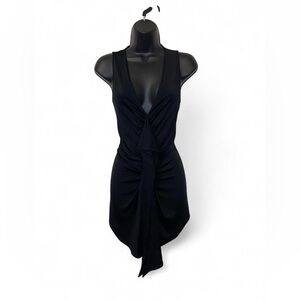 Givenchy Asymmetrical Draped Plunge Top